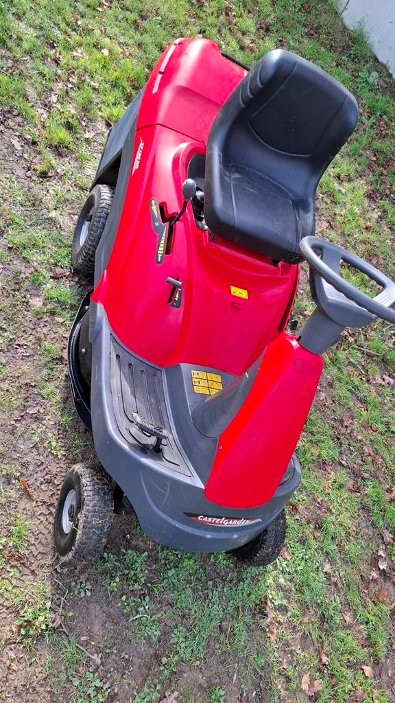 Tracteur tondeuse, Ophalen