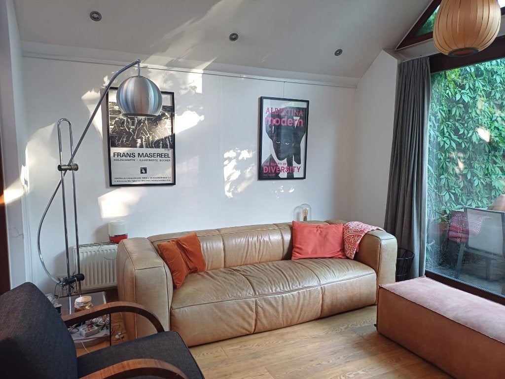 Ravenna 3 zit sofa – Vol aniline leder – Cognac, Huis en Inrichting, Zetels | Zetels, Ophalen, Gebruikt, Driepersoons, 75 tot 100 cm