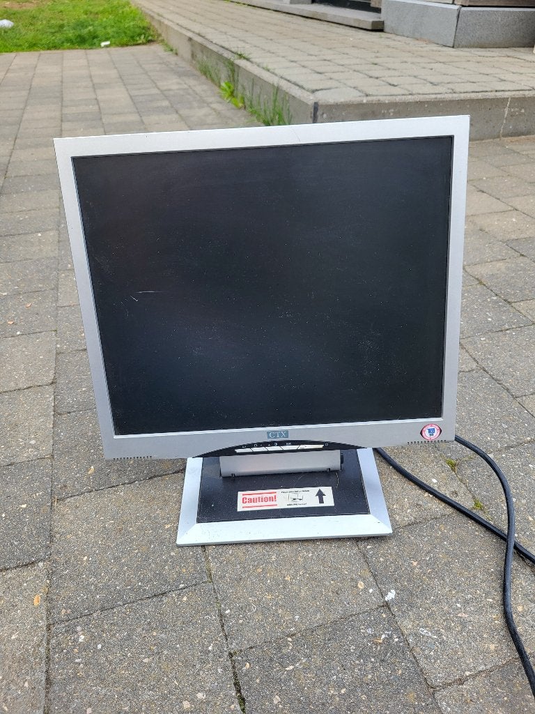 Computerscherm CTX VGA aansluting, Enlèvement, Utilisé, VGA