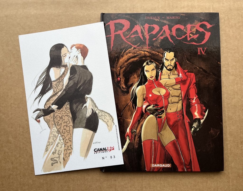 Rapaces T4 + XL - Marini - EO2003 - Dargaud, Livres, BD, Envoi
