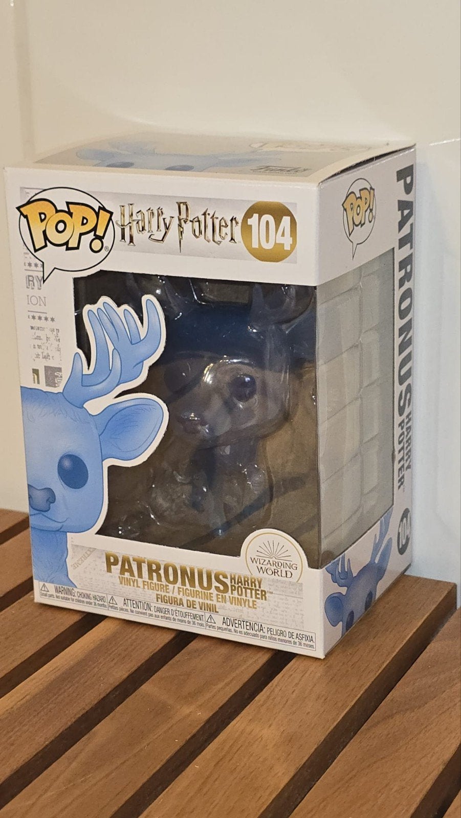 Funko Pop Harry Potter Patronus Harry #104, Ophalen of Verzenden, Zo goed als nieuw, Actiefiguurtje