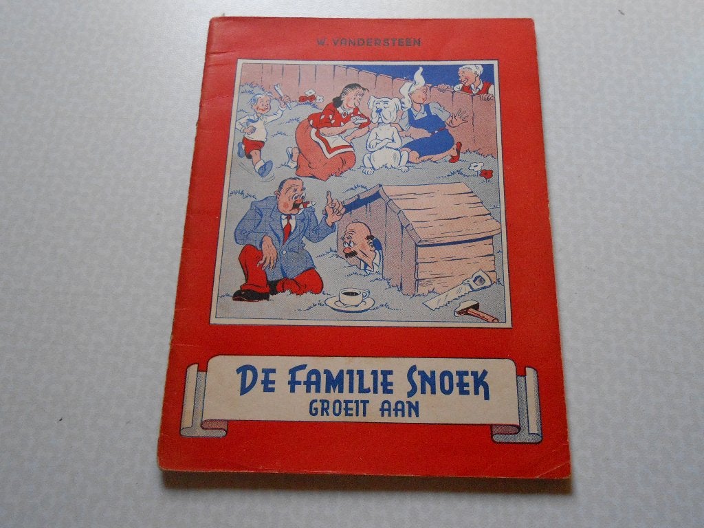 Snoek 2 De familie Snoek groeit aan 1948 1 ste druk., Boeken, Gelezen, Willy vandersteen, Eén stripboek, Ophalen of Verzenden