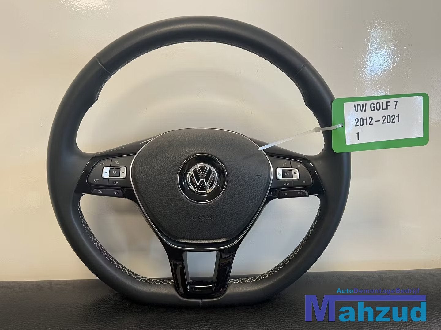 VW GOLF 7 TIGUAN TRANSPORTER Stuurwiel stuur met airbag 2012, Volkswagen, Volkswagen AG, Vw@volkswagen.de, Utilisé