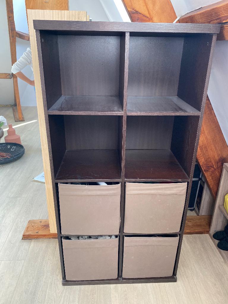 IKEA Besta opbergmeubel 2x, Huis en Inrichting, Kasten | Overige, Gebruikt, Ophalen
