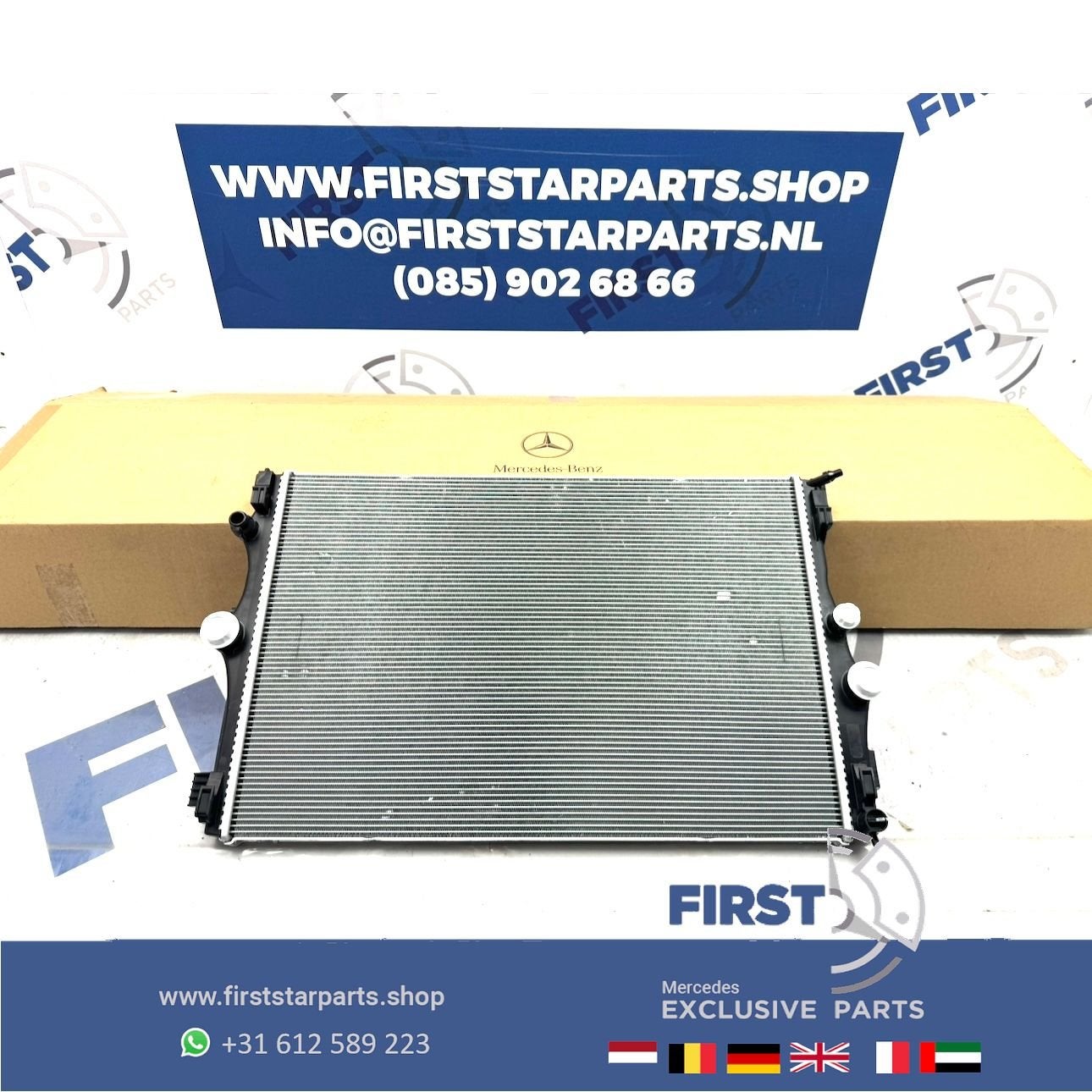 Mercedes A2475000203 koeler radiator W177 W247 W118 H247 X24, Utilisé, -, -, Enlèvement ou Envoi