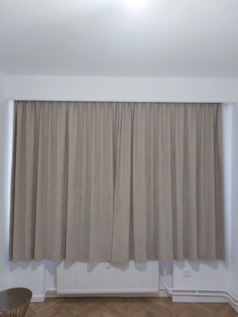 Tenture, Neuf, 190 cm, Beige, Enlèvement