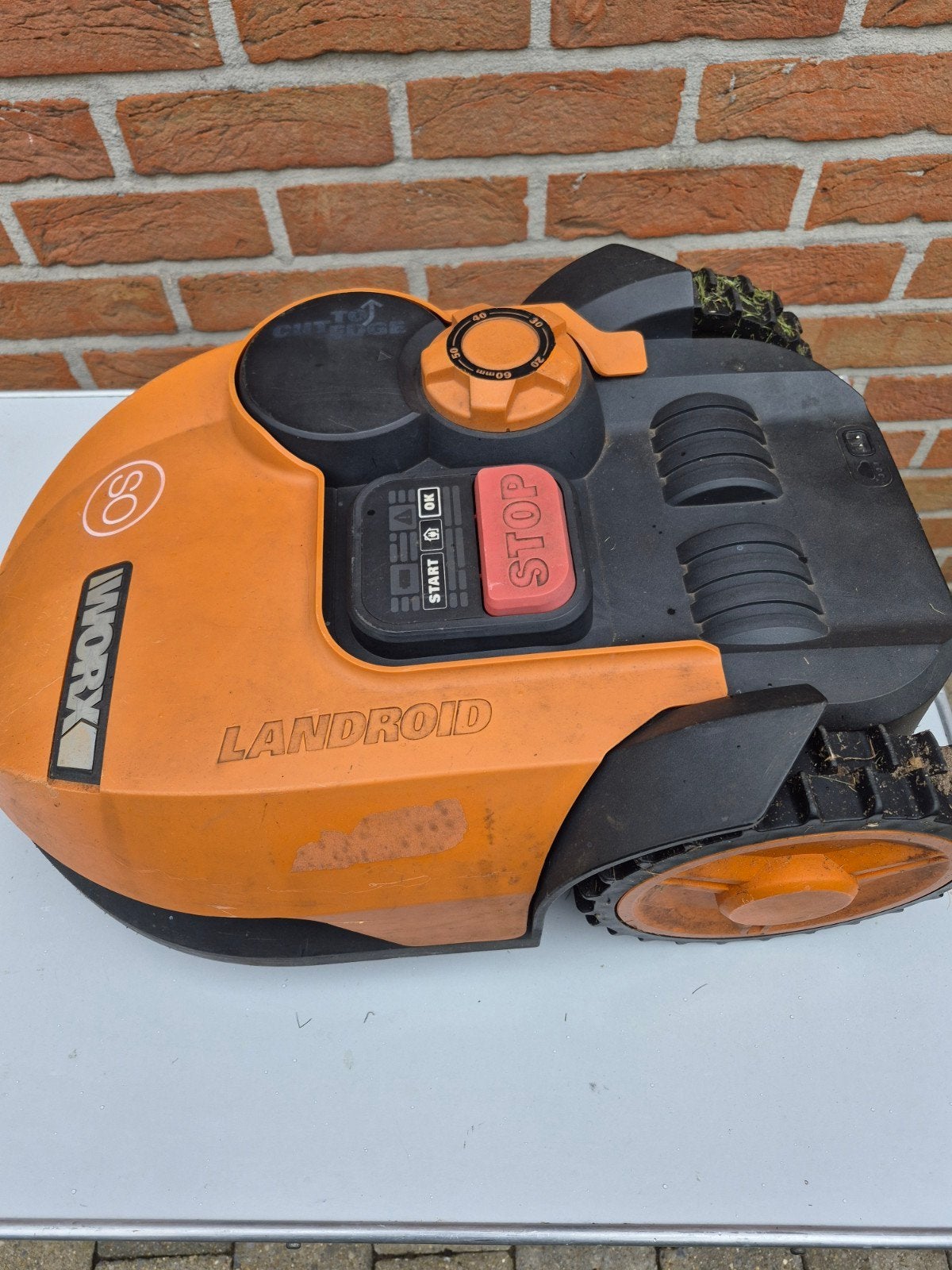 Workx robotmaaier 1000m, Tuin en Terras, Ophalen