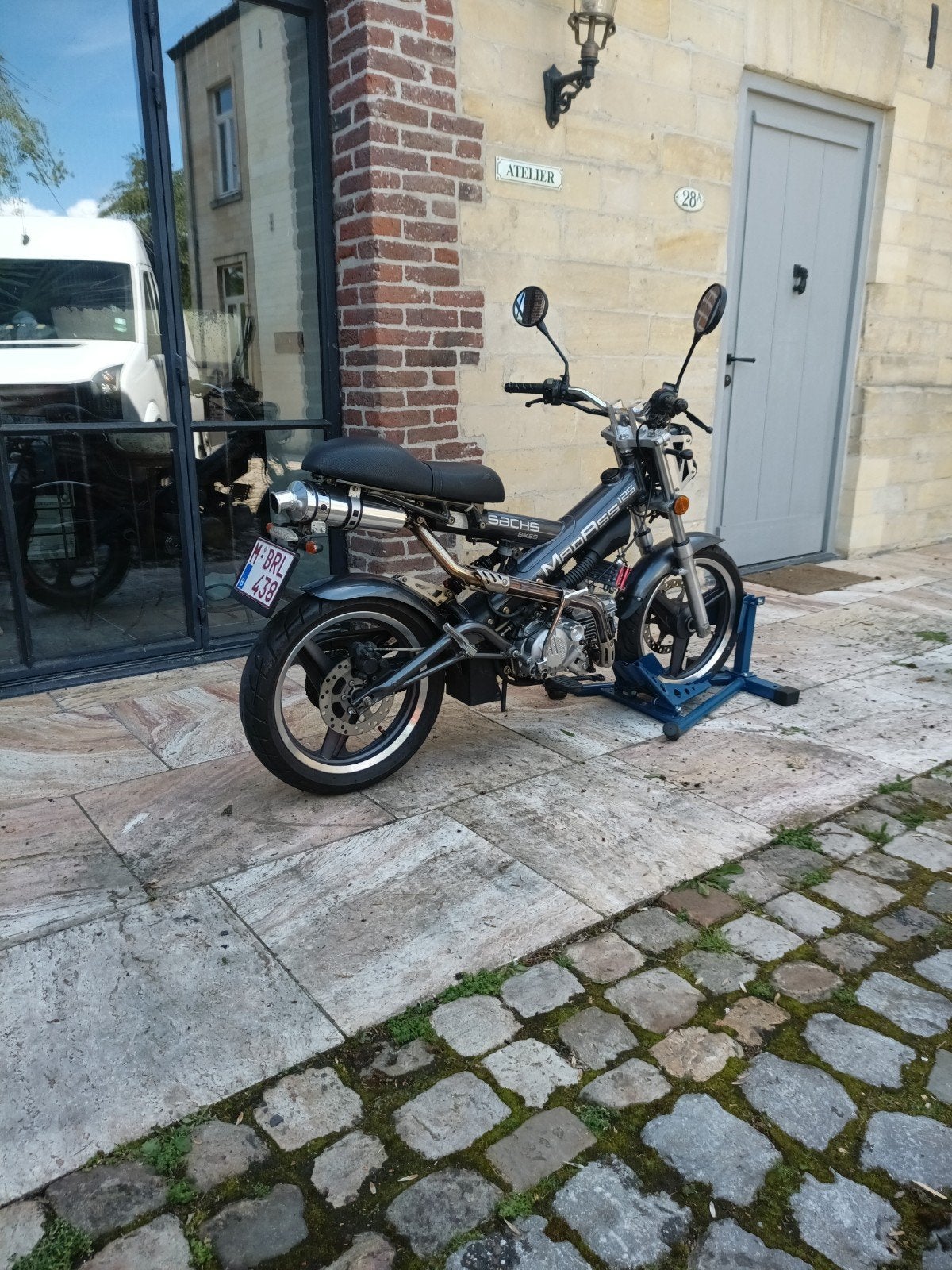 Sachs madass 125. bigbore212 5speed, Enlèvement