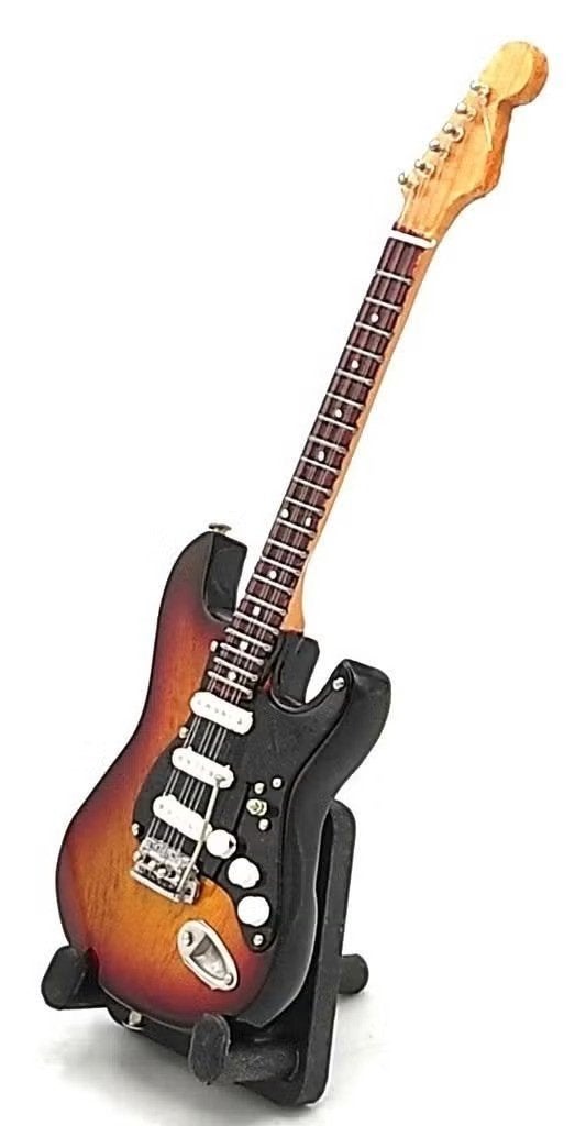 Baby miniatuur replica Fender gitaar 15 cm - Deep Purple, Enlèvement ou Envoi, Neuf