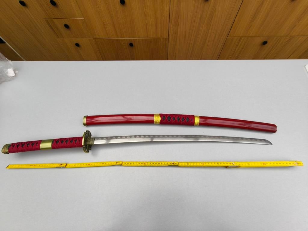 Set van 3 katana's (metaal) samurai zwaarden, Verzamelen, Ophalen of Verzenden