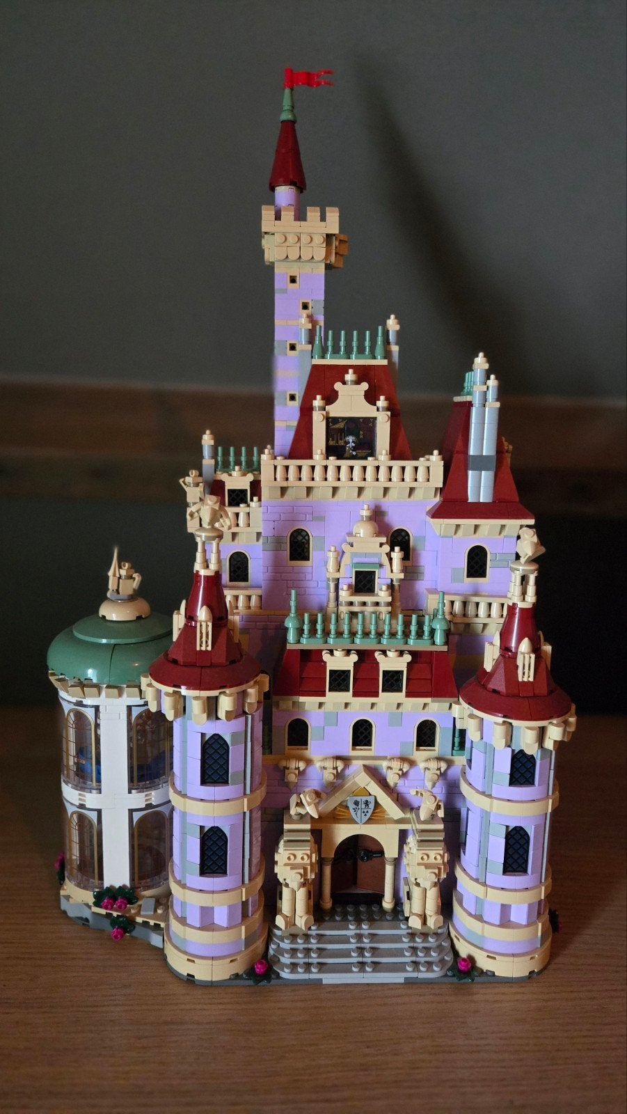 Lego Beauty&The Beast kasteel #43263, Ophalen, Lego, Zo goed als nieuw, Compleet