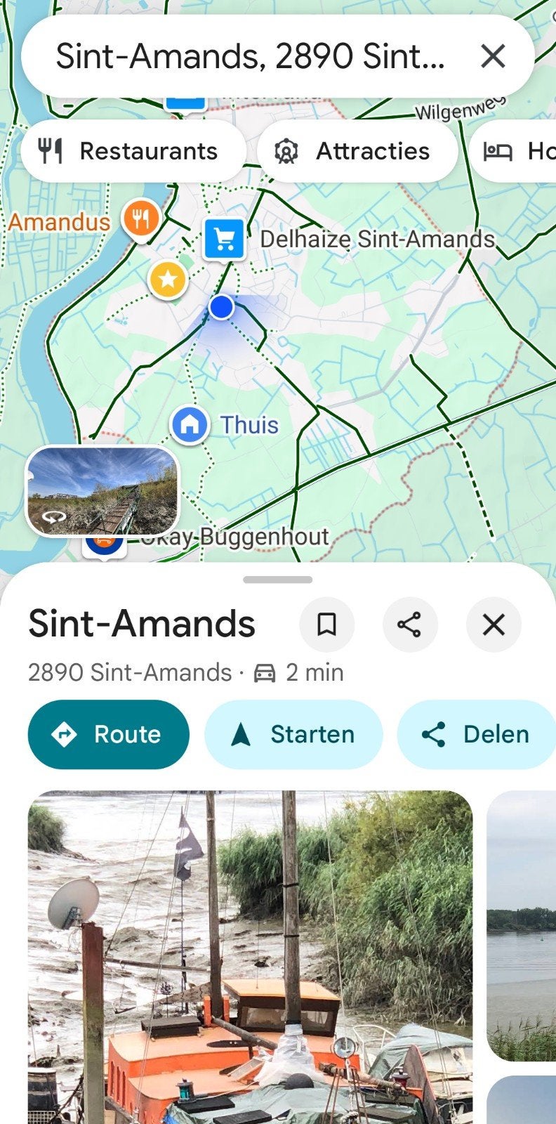 GARAGEVERKOOP, Ophalen