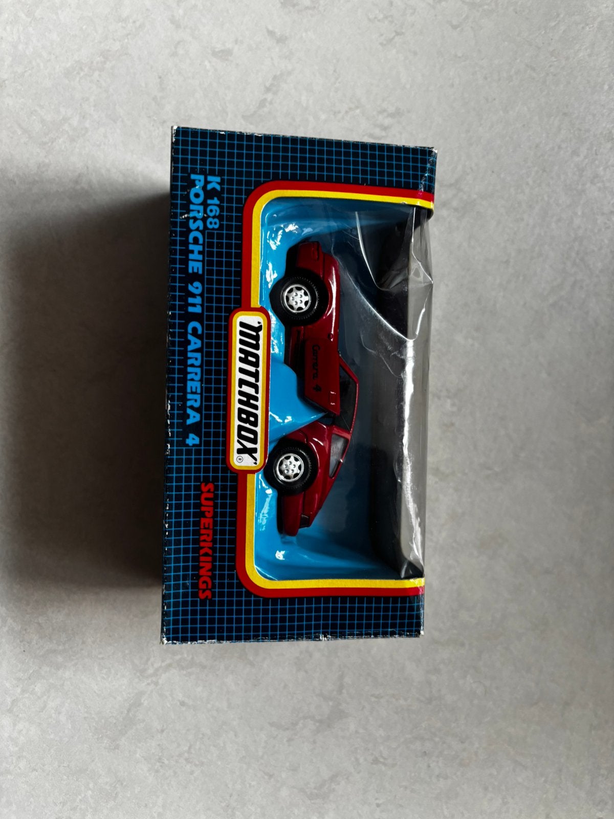 Matchbox Superkings K-168 – Porsche 911 Carrera 4 (Nieuw), Ophalen, Zo goed als nieuw, Matchbox