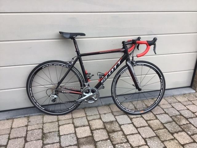 Scott Koers fiets, Fietsen en Brommers, Fietsen | Racefietsen, Gebruikt, 10 tot 15 versnellingen, Aluminium, Ophalen