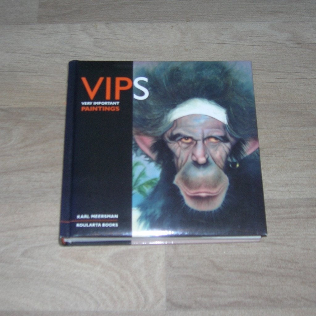 Boek: VIPS ( Karl Meersman ), Ophalen, Zo goed als nieuw, Schilder- en Tekenkunst