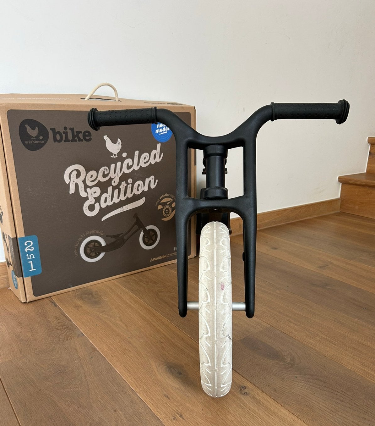 Wishbonebike Recycled Edition 3 in 1, Ophalen, Zo goed als nieuw, Loopfiets