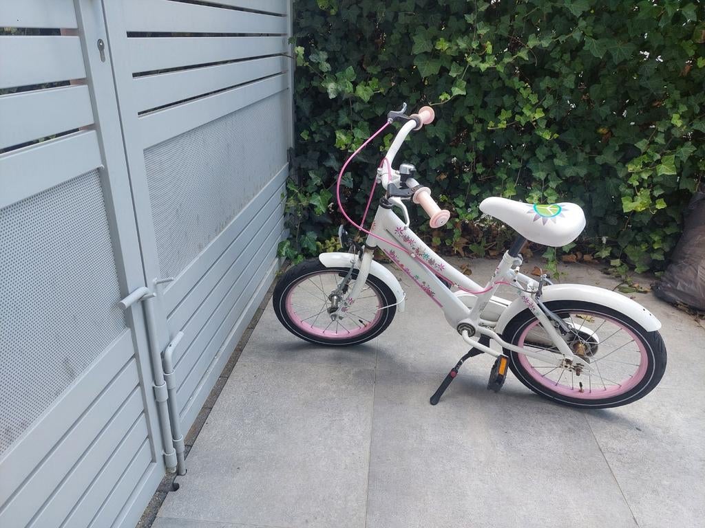 Meisjesfiets 16 inch, Ophalen