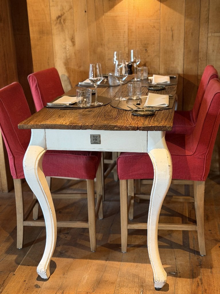 Riviera Maison eettafel / stoelen gratis, Ophalen