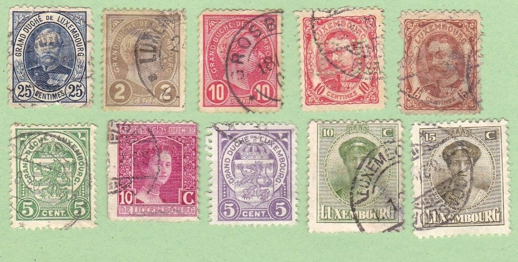 Luxemburgse postzegels, Ophalen of Verzenden