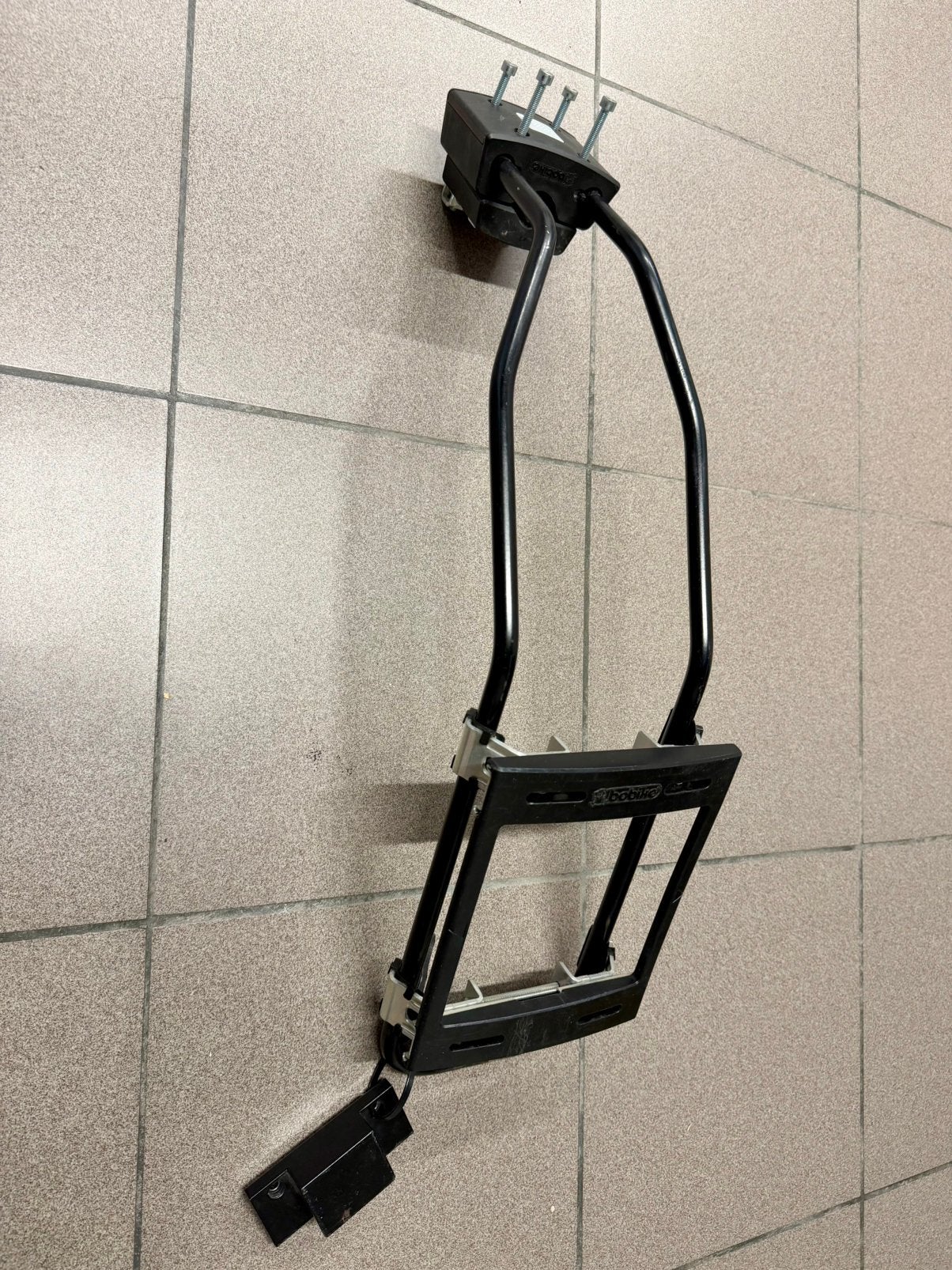 BOBIKE steun voor fietsstoel, Vélos & Vélomoteurs, Accessoires vélo | Porte-bagages, Enlèvement, Utilisé