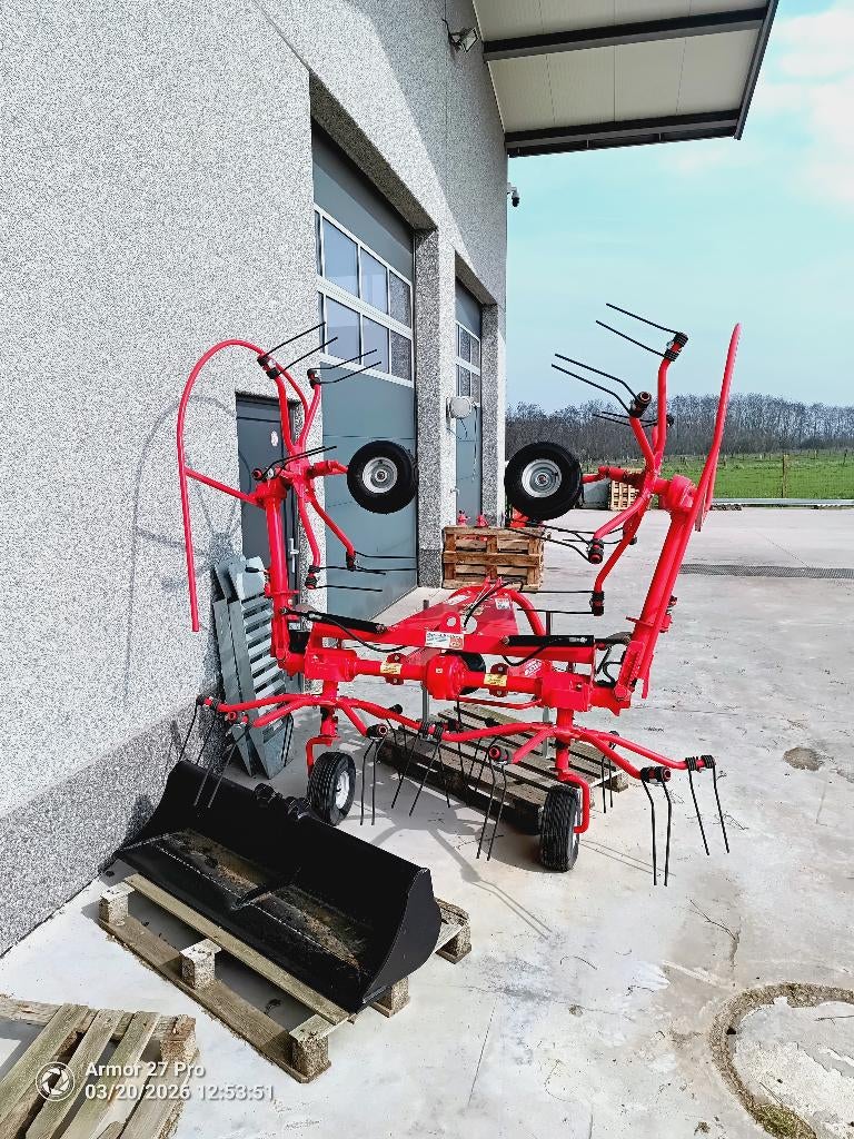 Schudder 5 meter hydraulisch 4 molens Nieuw, Ophalen, Transport