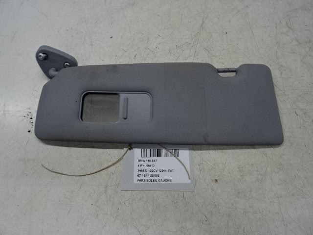 ZONNEKLEP LINKS BMW 1 serie (E81) (01-2006/09-2012), Auto-onderdelen, Gebruikt, BMW
