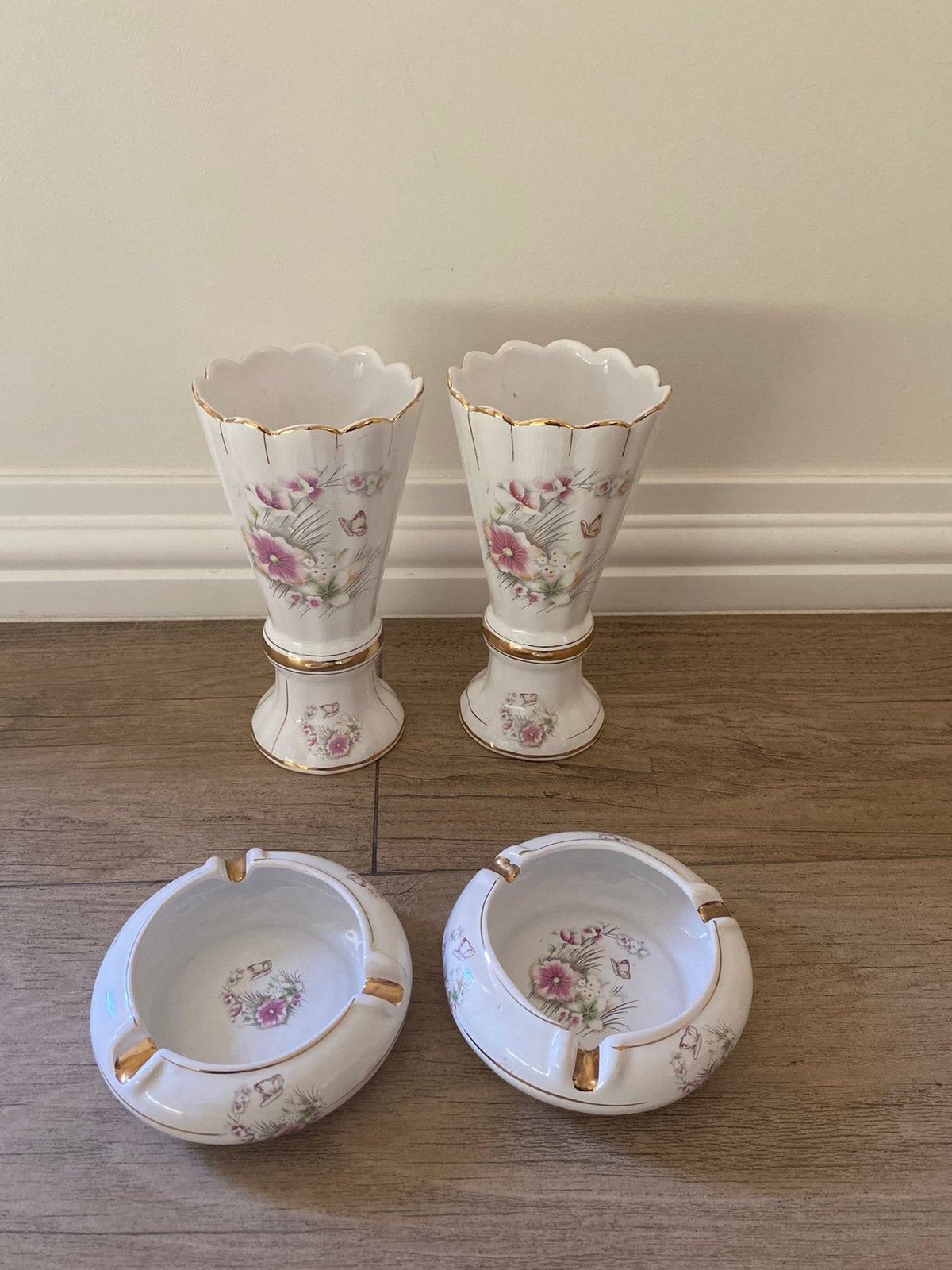 Mooie porselein vintageset: SAMEN €30, Ophalen, Porselein