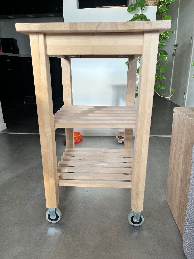 Houten kast ikea bekväm, Enlèvement, Comme neuf