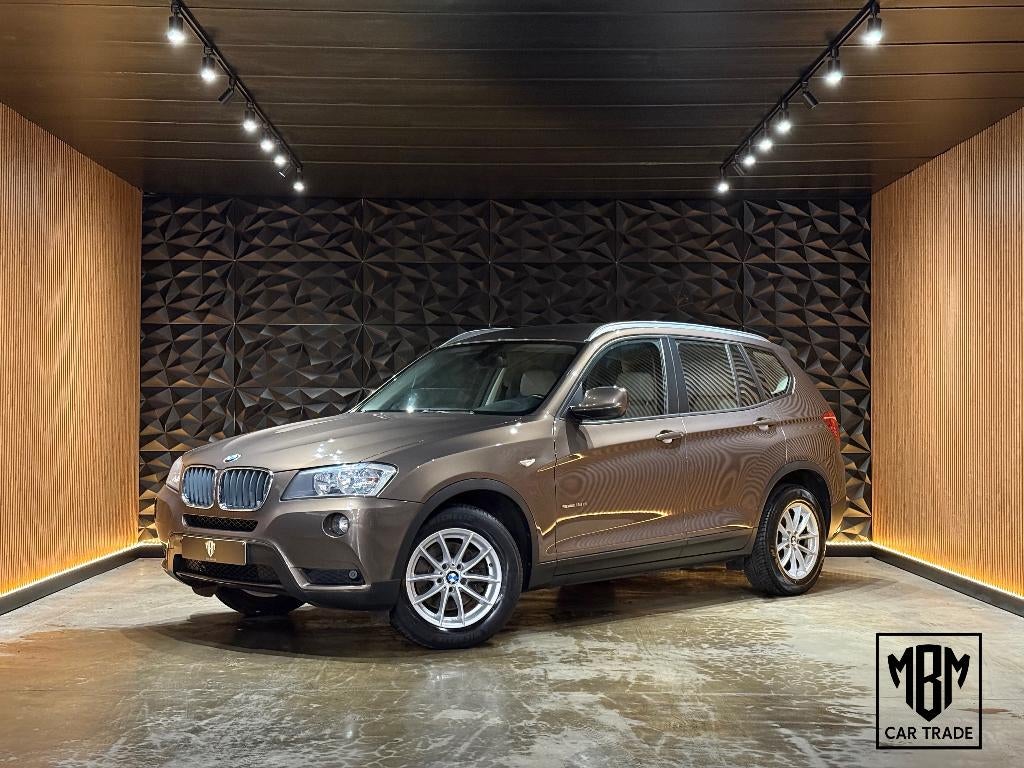 ✅ BMW X3  2.0 d sDrive18 Naviprof Trekhaak PDC Halfleer, 100 kW, Euro 5, Achterwielaandrijving, 1995 cc