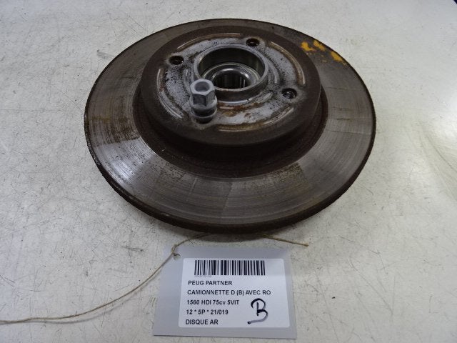 FREIN DISQUE ARRIÈRE Peugeot, Utilisé, Peugeot