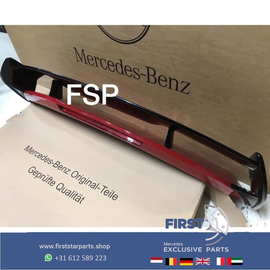 W176 dakspoiler A45 AMG Mercedes A Klasse origineel zwart 20, Auto-onderdelen, Gebruikt, Ophalen of Verzenden, -, -