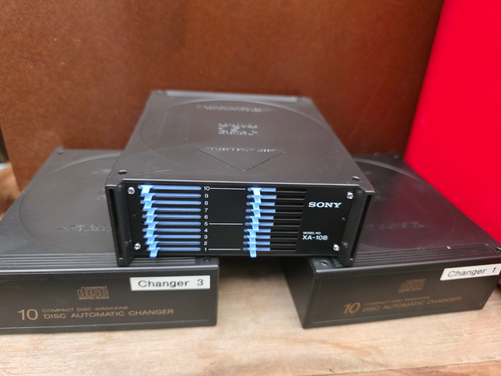 3 sony 10 disc automatic changers, Informatique & Logiciels, Serveurs, Enlèvement