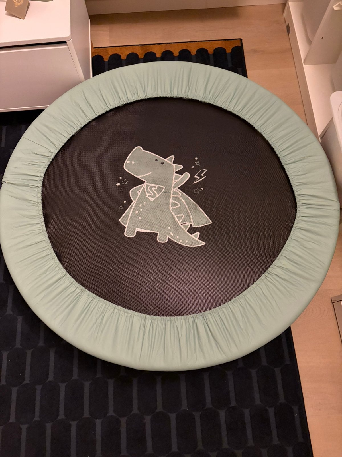 Trampoline voor binnen, Ophalen, Gebruikt