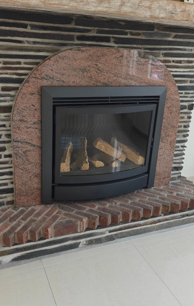 Well Straler gas openhaard, Huis en Inrichting, Haarden, Ophalen, Zo goed als nieuw, Inzethaard, Gashaard