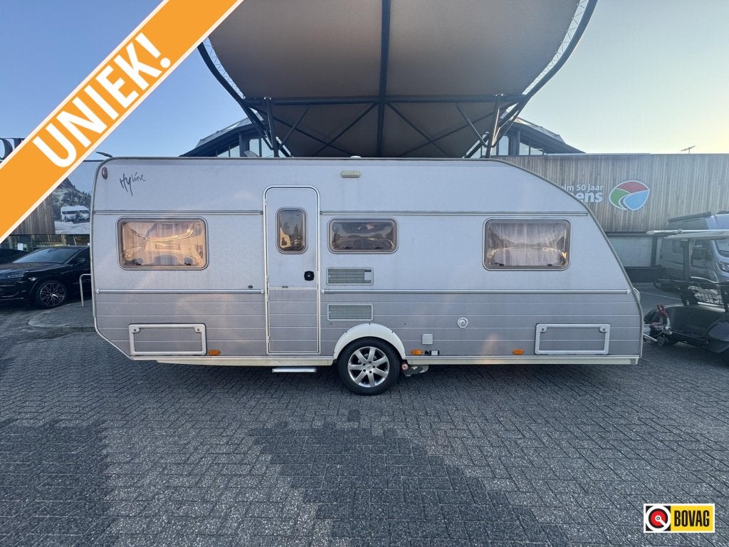 Kip Hy Line 53 TEB 2004 MOVER + VOORTENT!, Caravans en Kamperen, Caravans, Rondzit, Kip, 1250 - 1500 kg, Tot en met 4