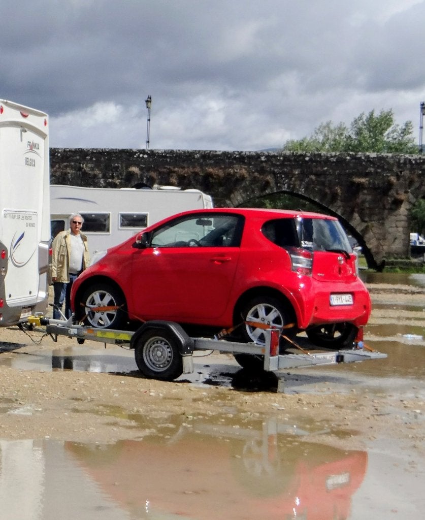 Remorque porte voiture 1 essieu, Autos : Divers, Enlèvement, Utilisé