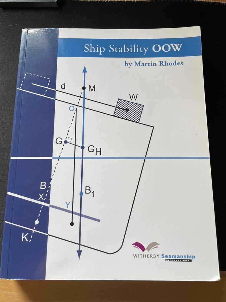 Ship stability OOW, Verzamelen, Scheepvaart, Ophalen, Zo goed als nieuw, Motorboot of Zeilboot, Boek of Tijdschrift