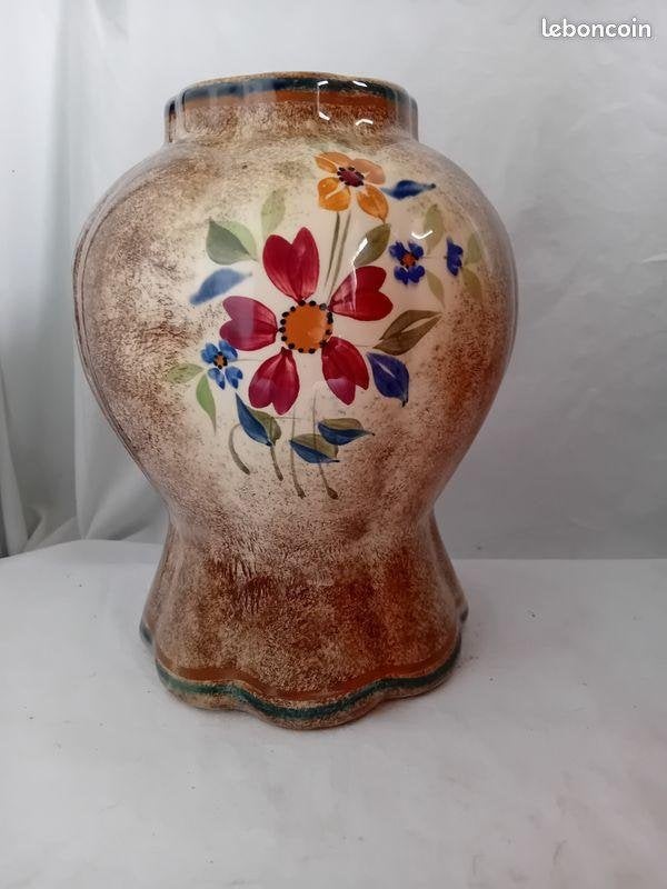 2 Vases art déco Boch Frère Keramis Catteau, Antiquités & Art, Enlèvement ou Envoi
