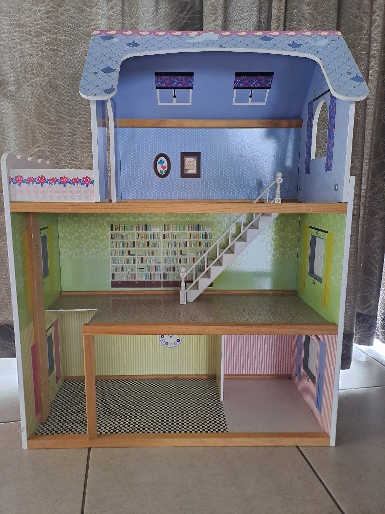 poppenhuis, Kinderen en Baby's, Speelgoed | Poppenhuizen, Ophalen, Gebruikt, Poppenhuis