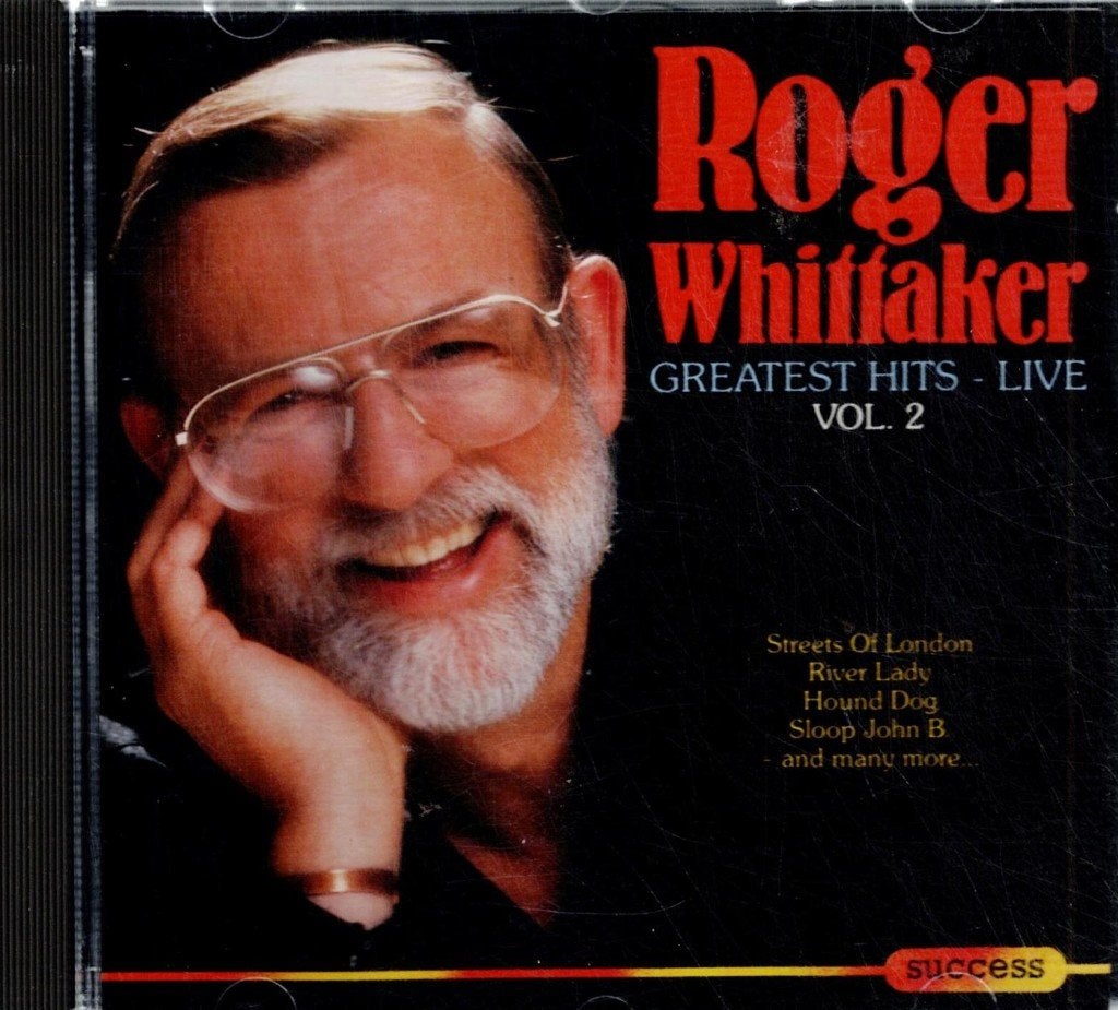 cd  /  Roger Whittaker – Greatest Hits - Live - Vol. 2, CD & DVD, CD | Autres CD, Enlèvement ou Envoi