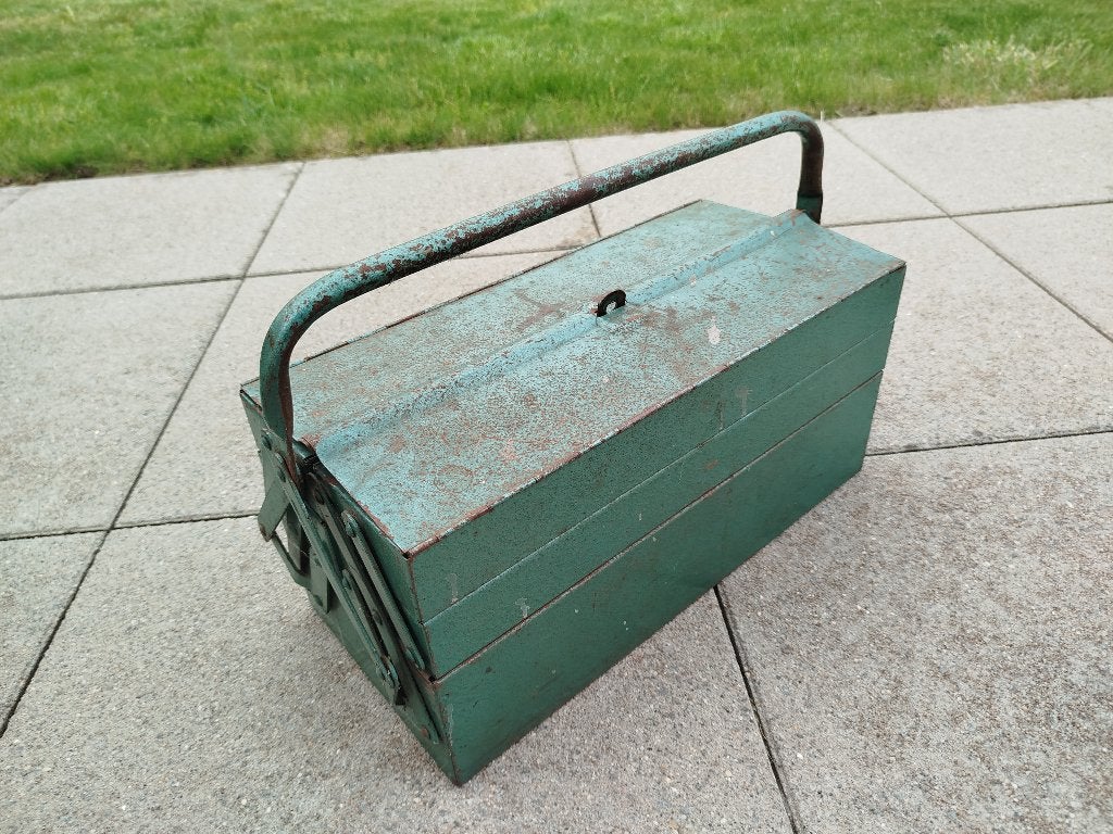 Vintage Gereedschapskist!, Ophalen, Gebruikt