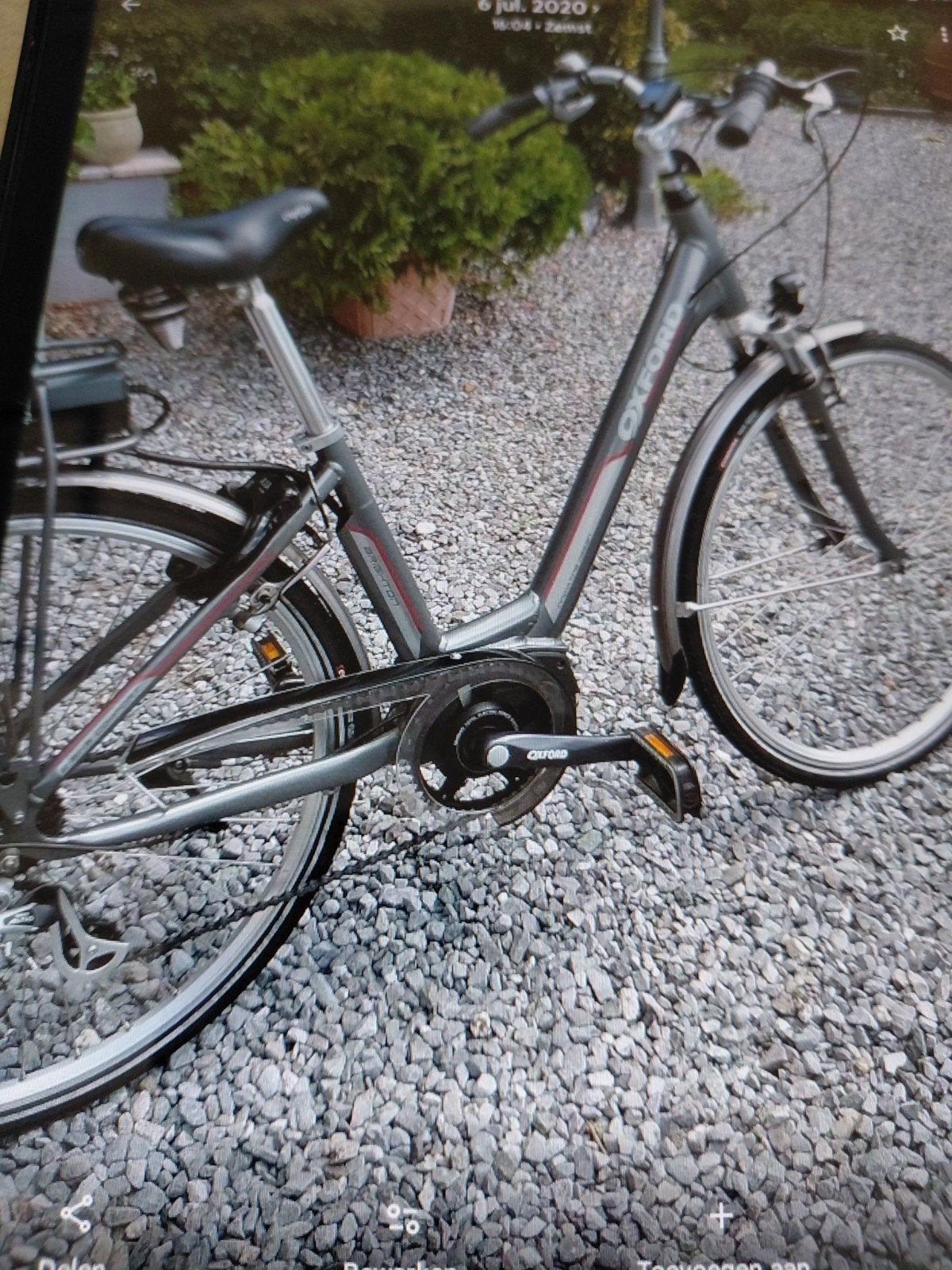 Dames fiets met batterij voor pers 1.65 groot, Fietsen en Brommers, Ophalen