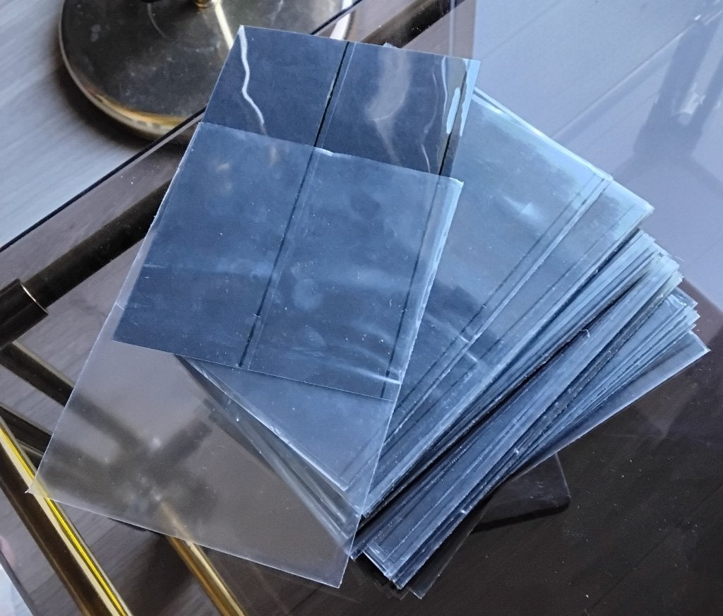 Lot de 50 cartes de rangement avec étuit pour timbres poste, Timbres & Monnaies, Timbres | Accessoires, Envoi, Autres types