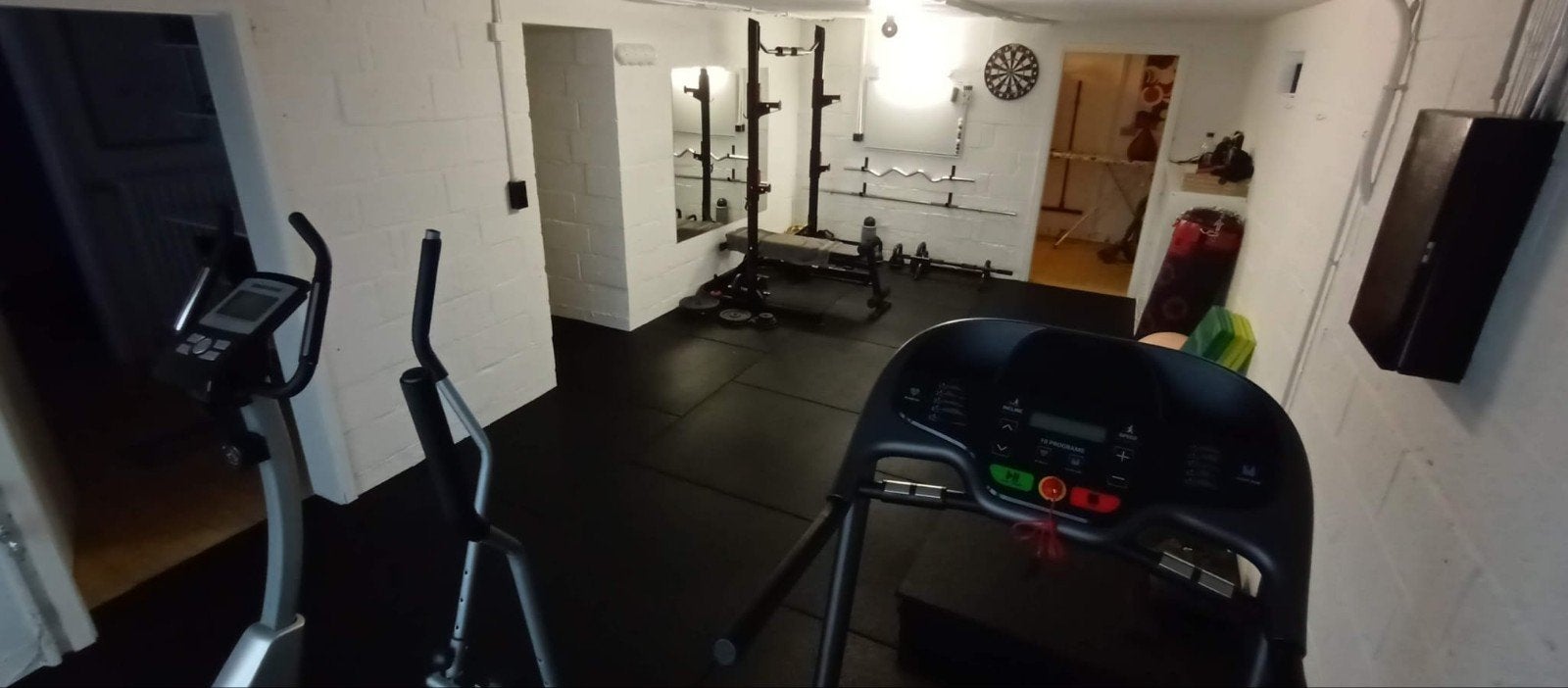 HomeGym à vendre, Enlèvement, Utilisé, Bras, Tapis roulant