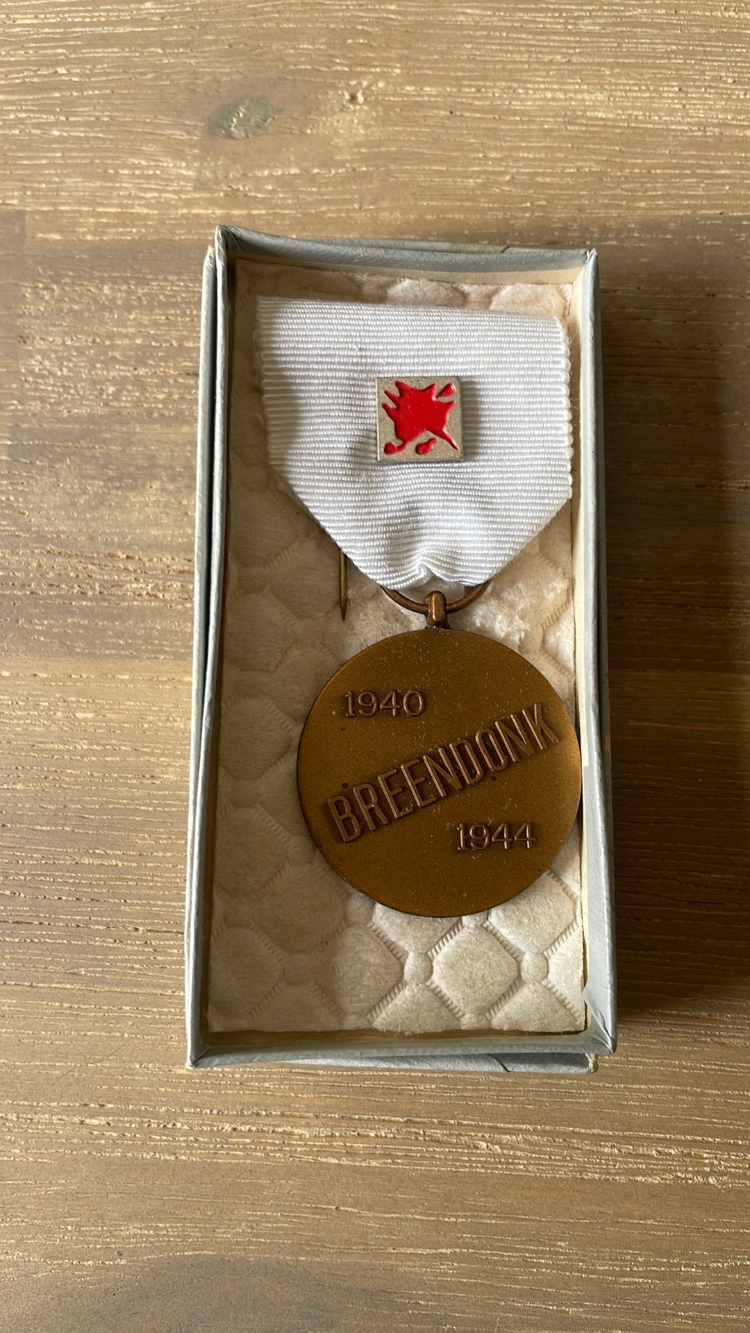 Medaille Breendonk 1940-1944, Verzamelen, Ophalen of Verzenden
