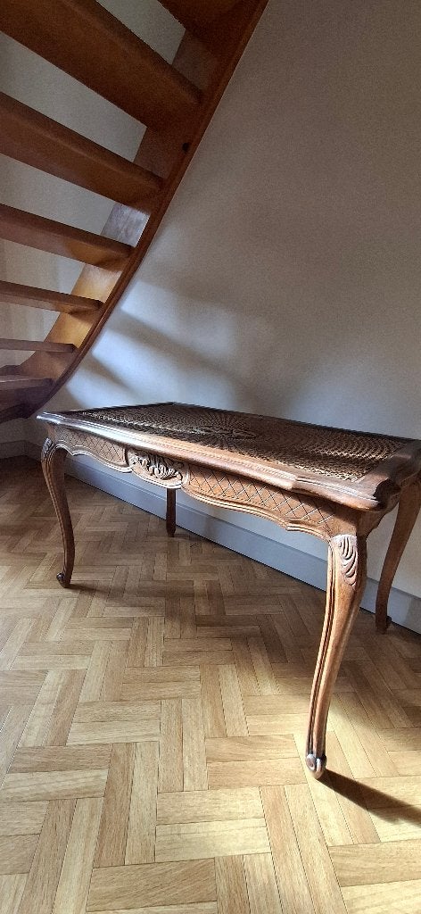 Petite table basse ou table d'appoint en bois, Maison & Meubles, Tables | Tables d'appoint, 45 à 60 cm, Enlèvement, Utilisé, 75 cm ou plus
