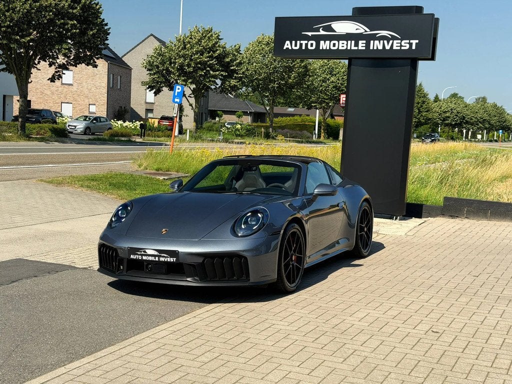 Porsche 992 .2 911 Carrera 4 Targa GTS PDK 0483/47.20.60, Gebruikt, Zwart, 398 kW, Bedrijf