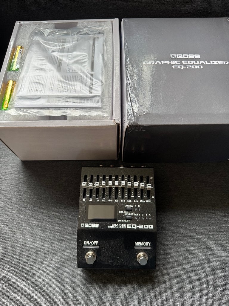 Boss EQ-200 Equalizer, Muziek en Instrumenten, Effecten, Ophalen of Verzenden, Zo goed als nieuw, Equalizer
