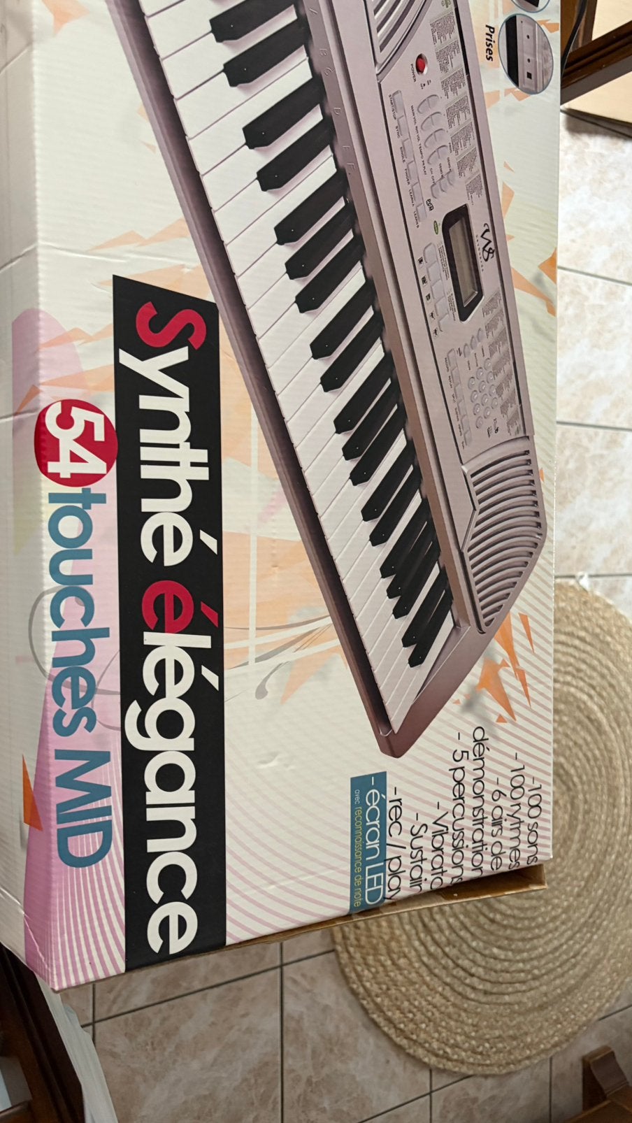 Clavier électronique Elegance JC 5488, Musique & Instruments, Enlèvement, Comme neuf