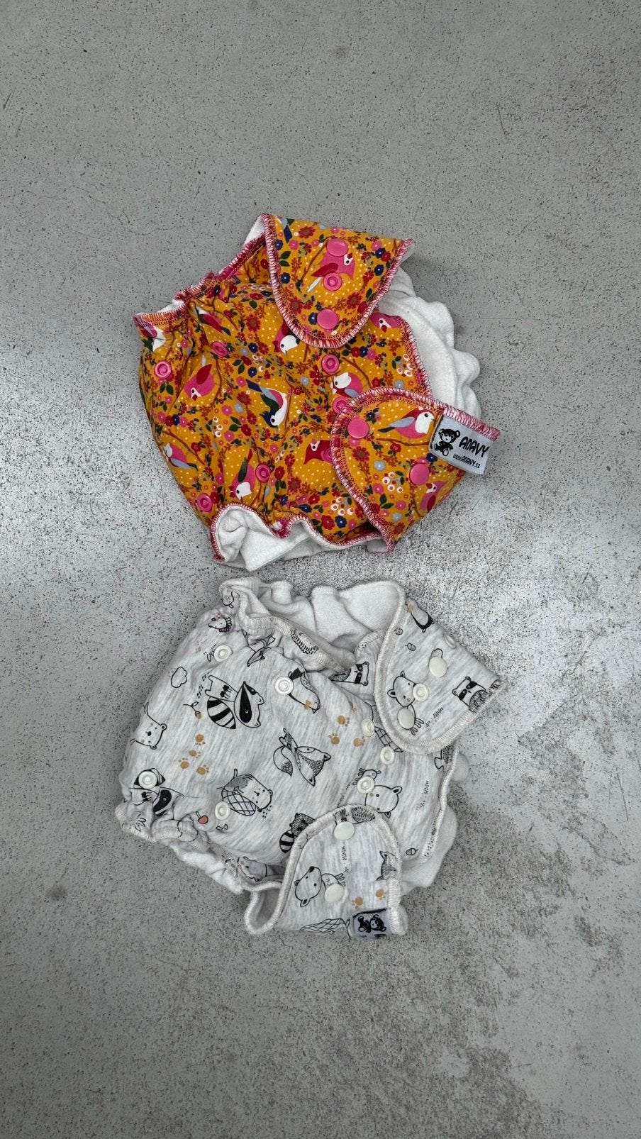 Set van 3 wasbare luiers, Kinderen en Baby's, Ophalen of Verzenden, Gebruikt
